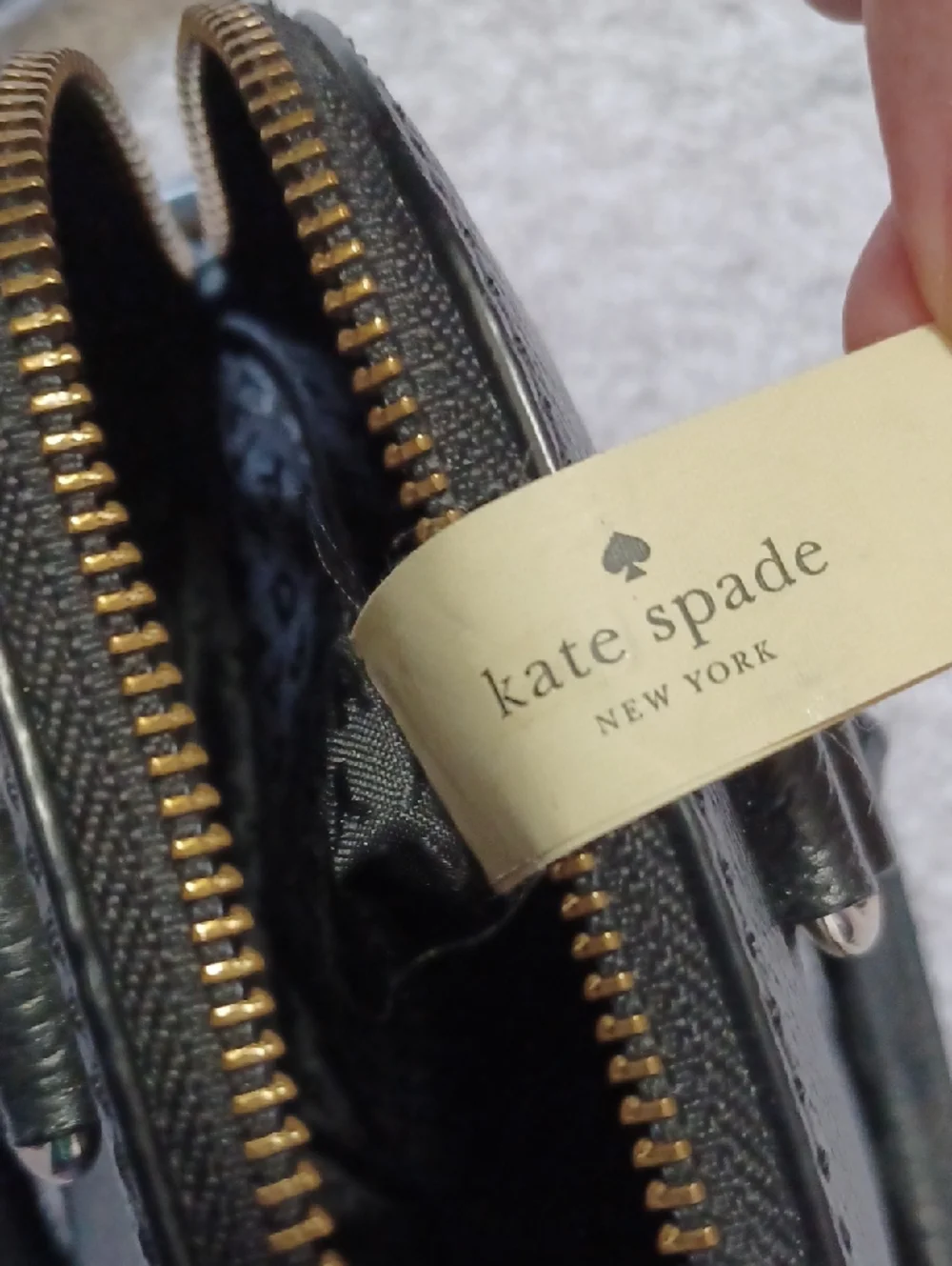kate spade Black Leather Dome Purse - Picture 9 of 9